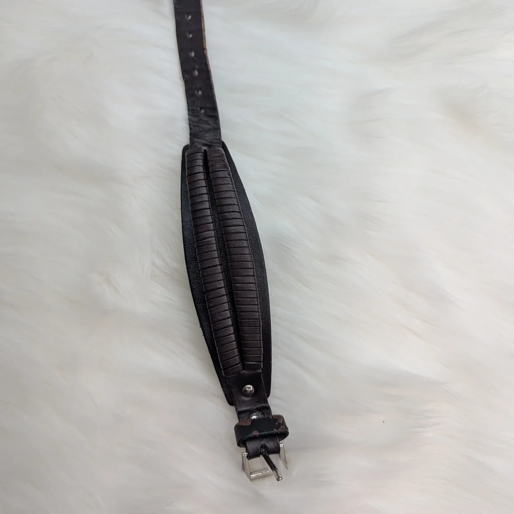 Men's Brown Leather Bracelet